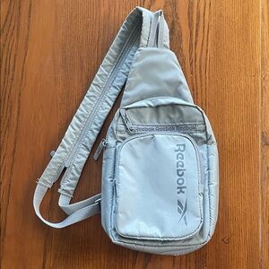 Reebok Light Gray Sling Belt Bag